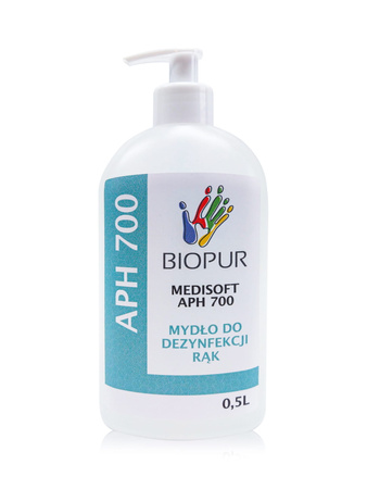 Płynne mydło do dezynfekcji rąk Biopur Medisoft APH 700 500 ml