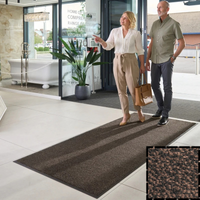 Wielofunkcyjna mata wejściowa tekstylna w kolorze Black Brown| Iron Horse | KLEEN-TEX