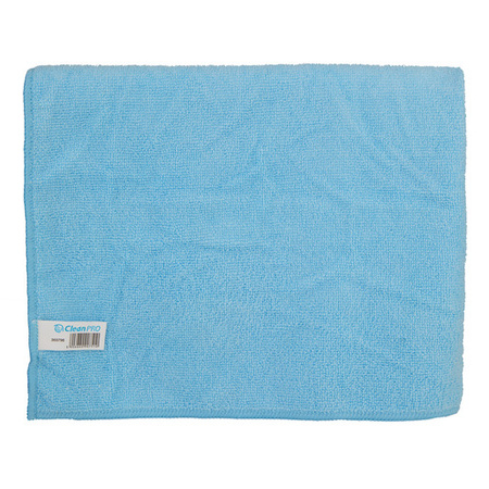 Ścierka podłogowa z mikrofazy niebieska 50x60cm CleanPRO 369796