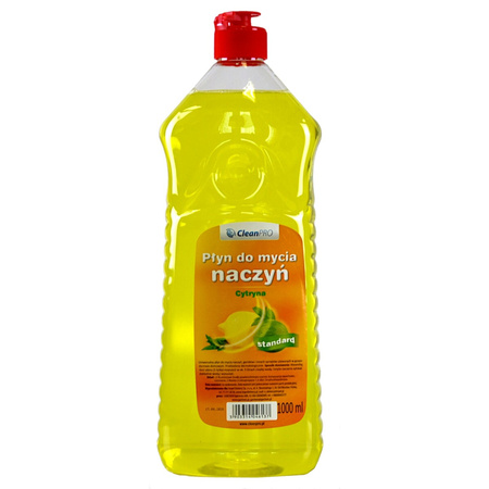 Płyn do mycia naczyń Standard cytrynowy 1L CleanPRO  357610