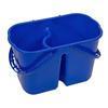Wiadro dwukomorowe 8 i 7 l niebieskie CleanPRO 361182