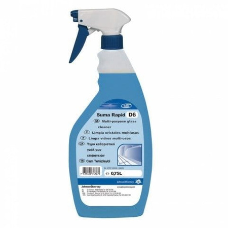Środek do mycia okien i szklanych powierzchni 750ml Suma Rapid D6 Diversey 7511966