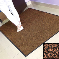 Mata wejściowa tekstylna w kolorze Teak | Iron-Horse XL Eco | KLEEN-TEX