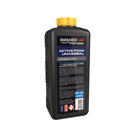 WASHERCAR ACTIVE FOAM UNIVERSAL — uniwersalna aktywna piana do bezdotykowego mycia samochodów 1l