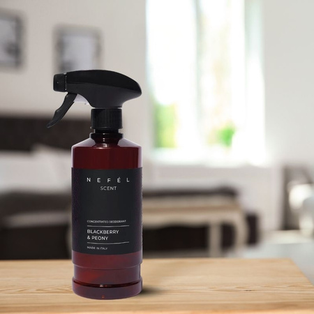 Skoncentrowany odświeżacz powietrza NEFÉL SCENT BLACKBERRY & PEONY 480 ml Interchem Italia