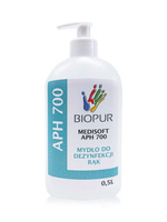 Płynne mydło do dezynfekcji rąk Biopur Medisoft APH 700 500 ml