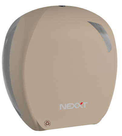 Dozownik do papieru toaletowego NEXXT Premium Mini Jumbo Piaskowy NHP11DPS