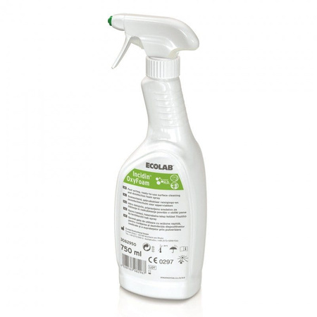 Preparat do mycia i dezynfekcji Ecolab Incidin OxyFoam  750ml 3082160