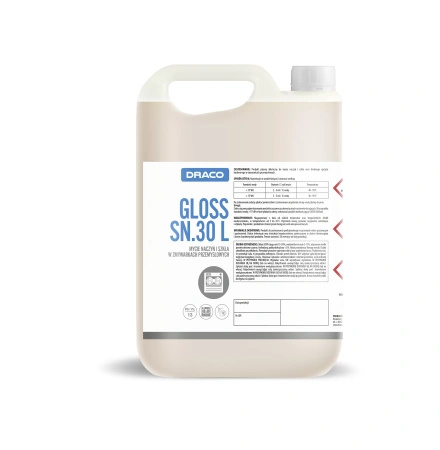 GLOSS SN.30 L MYCIE NACZYŃ I SZKŁA W ZMYWARKACH PRZEMYSŁOWYCH 25 kg