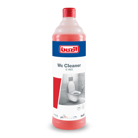 Środek do gruntownego mycia WC i pisuarów, lepki, 1 L Buzil WC Cleaner G465
