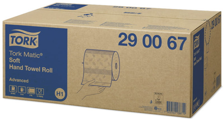 Ręcznik papierowy do rąk w roli, 2 W, biały, 6 szt. Tork Matic® 290067/120067
