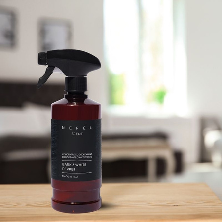 Skoncentrowany odświeżacz powietrza NEFÉL SCENT BARK & WHITE PEPPER 480 ml Interchem Italia