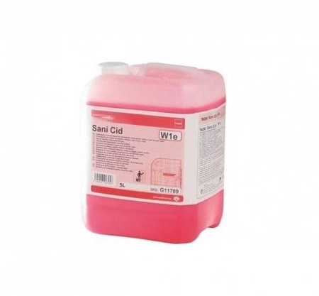Środek do codziennego mycia sanitariatów, kwasowy, 5L  Taski Sani Cid  Diversey 7512835