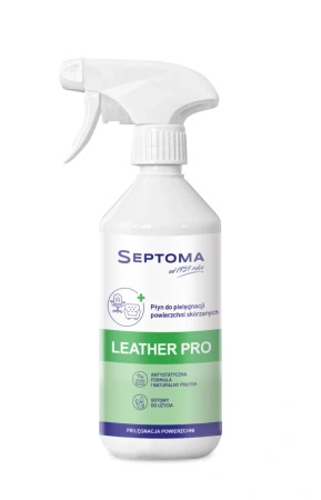 Septoma LEATHER PRO Płyn do Pielęgnacji Powierzchni Skórzanych 500 ml
