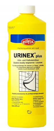 Koncentrat do czyszczenia urządzeń sanitarnych Urinex Plus Eilfix 1 L