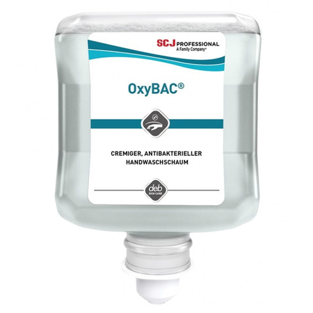 Mydło antybakteryjne w płynie OxyBac Foam Wash | Johnson Professional | 1L