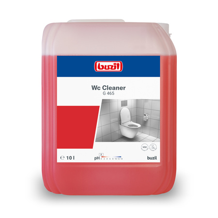 Środek do gruntownego mycia WC i pisuarów, lepki, 10 L Buzil WC Cleaner G465