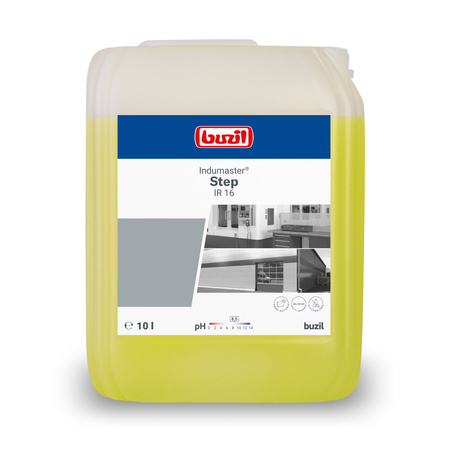 Środek do czyszczenia nawierzchni stalowych 10l Buzil Indumaster® Step IR16