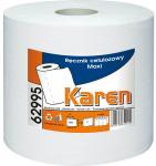 Ręcznik papierowy do rąk w roli 2 warstwowy  biały 150 m 6 szt. Karen Maxi  62995