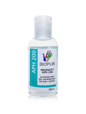 Żel higieniczny  Biopur Medisoft APH 200 50 ml