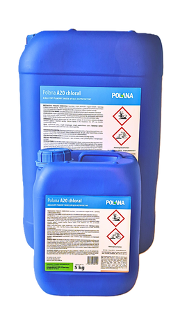 Polana A20 Chloral – Alkaliczny pianowy preparat myjąco-dezynfekujący 25kg