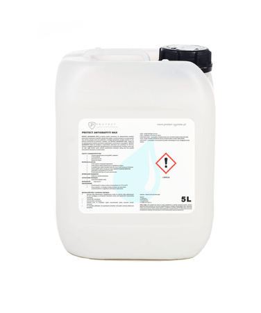 Zimowy impregnat zabezpieczający przed graffiti na bazie mikrowosków | Antigraffiti Wax FR | Protect | 5L