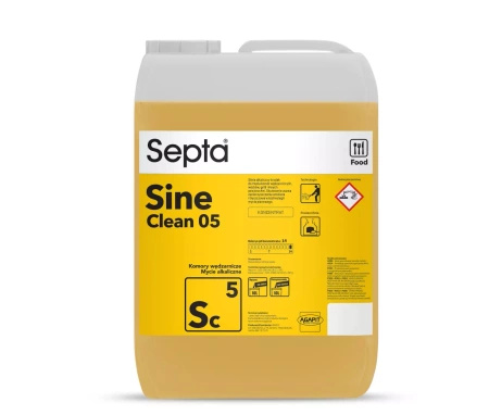 SEPTA SINE CLEAN 05 SC5 10L - płyn do mycia wędzarni, grilli 