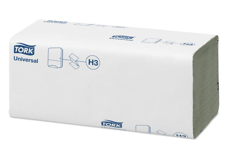 Ręcznik do rąk w składce ZZ, zielony Tork Singlefold 290135