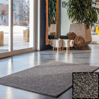 Wielofunkcyjna mata wejściowa tekstylna kolor Black Mink| Iron Horse Light| KLEEN-TEX