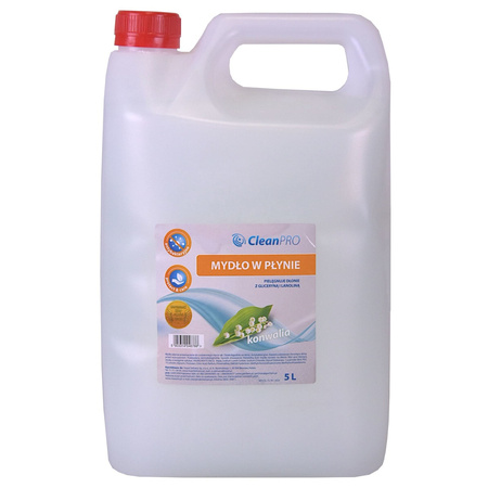 Mydło w płynie antybakteryjne standard białe dolewane 5L 352512