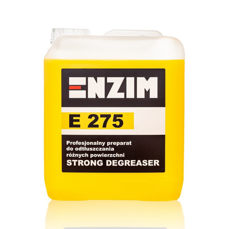 Enzim E275 STRONG DEGREASER Preparat do Odtłuszczania Powierzchni 5L
