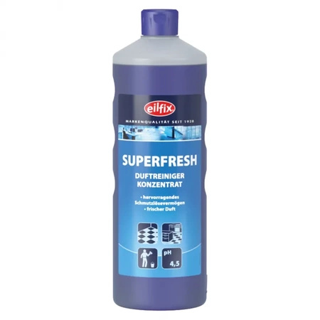 SUPERFRESH Koncentrat zapachowy czyszczący - 1l pH 4.5 435
