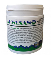 Akwesan GR — granulowany biopreparat do redukcji mułu w oczkach i stawach 0.2 kg