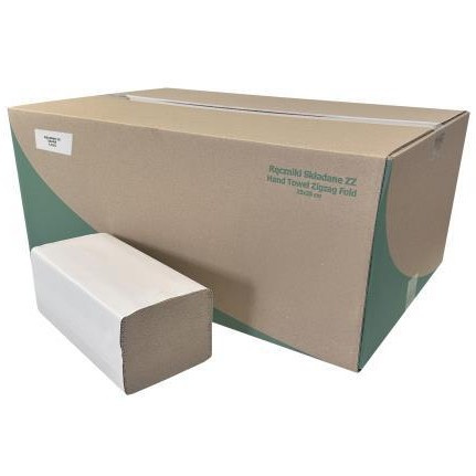 Ręcznik papierowy do rąk składany ZZ CleanPRO - 25x23 Szary 4000szt. 