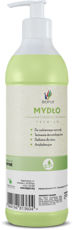 Mydło w płynie do rąk | Konwalia | BIOPUR |  500ML