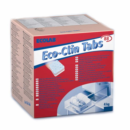 Tabletki do zmywania naczyń Ecolab Eco-Clin Tabs 88, 4kg 200 szt 9034300