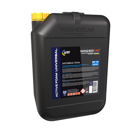 WASHERCAR ACTIVE FOAM UNIVERSAL — uniwersalna aktywna piana do bezdotykowego mycia samochodów 22l