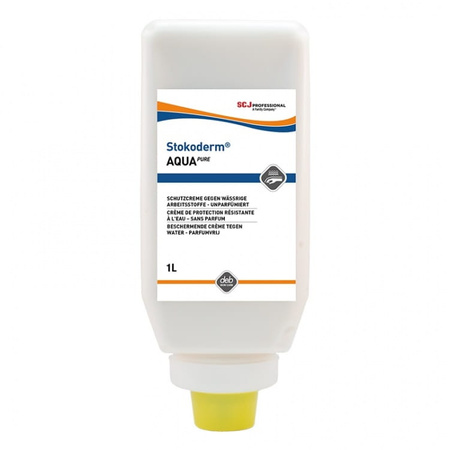 Wodoodporny krem ochronny Stokoderm® Aqua Pure | Johnson Professional | 1L