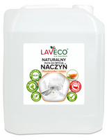 Naturalny płyn do mycia naczyń | Mandarynka & Mięta| Laveco | 5L