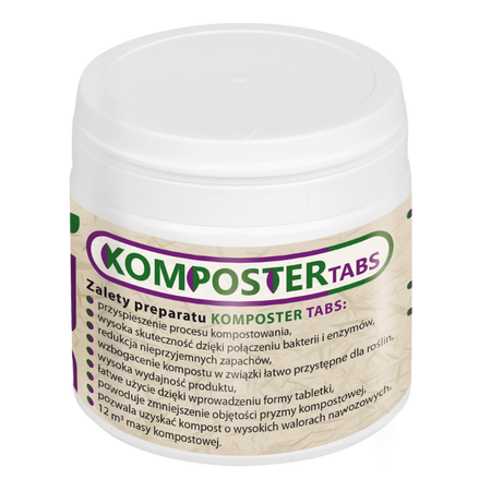 Komposter TABS — enzymatyczno-bakteryjne tabletki do kompostowania 12 szt