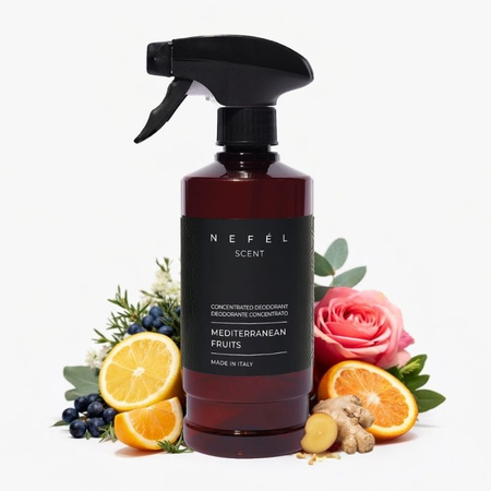 Skoncentrowany odświeżacz powietrza NEFÉL SCENT MEDITERRANEAN FRUITS 480 ml Interchem Italia