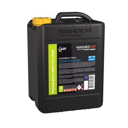 WASHERCAR FOAM ECO RECYCLING — ekologiczna aktywna piana do myjni z recyrkulacją wody 5l