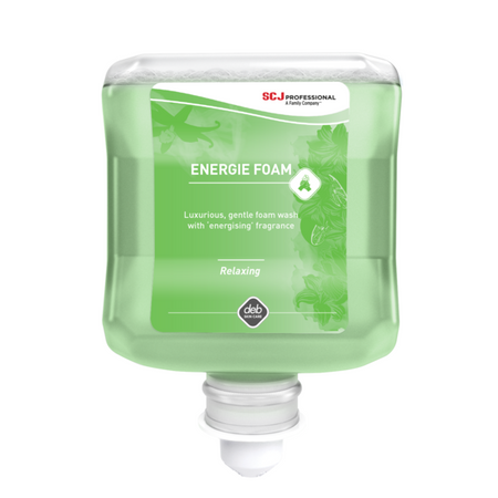 Pianka do mycia rąk o delikatnym zapachu cytrusów ENERGIE FOAM | Johnson Professional | 1L