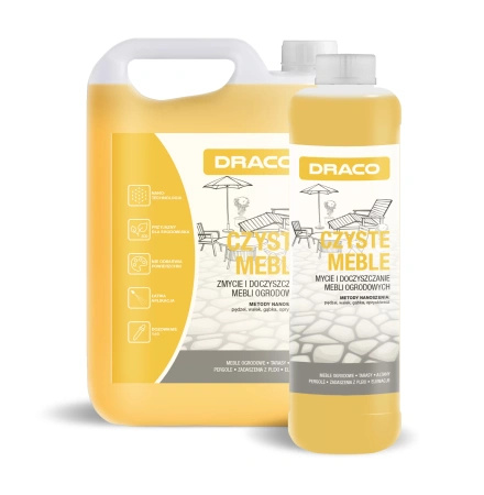 CZYSTE MEBLE SPECJALISTYCZNY PRODUKT DO MYCIA I DOCZYSZCZANIA MEBLI OGRODOWYCH 1 L