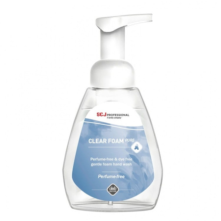 Bezzapachowa pianka do mycia rąk  CLEAR FOAM PURE | Johnson Professional | 250ml