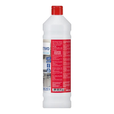 Żel z chlorem do mycia zmywalnych powierzchni ARGONIT GEL CLORATTIVO 1l Interchem Italia