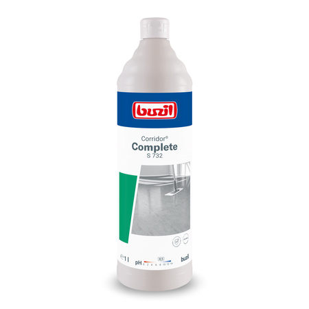 Nabłyszczająca emulsja wielofunkcyjna 1l Buzil Corridor® Complete S732