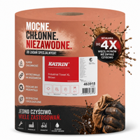 Czyściwo przemysłowe 1 warstwowy, 1000m,  brązowe Katrin 463918