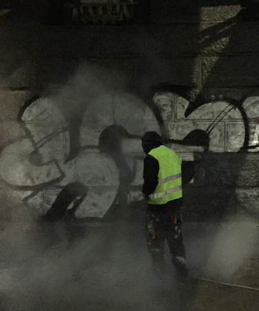 Zimowy impregnat zabezpieczający przed graffiti na bazie mikrowosków | Antigraffiti Wax FR | Protect | 5L