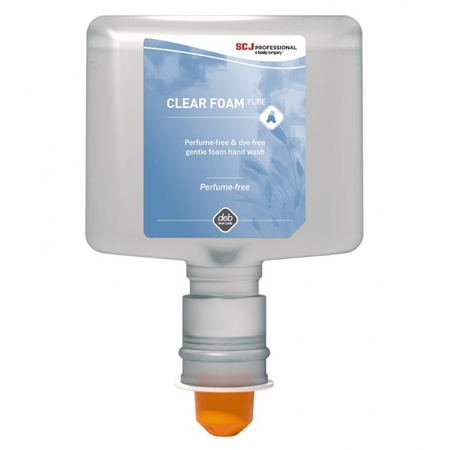 Bezzapachowa pianka do mycia rąk  CLEAR FOAM PURE | Johnson Professional | 1.2L